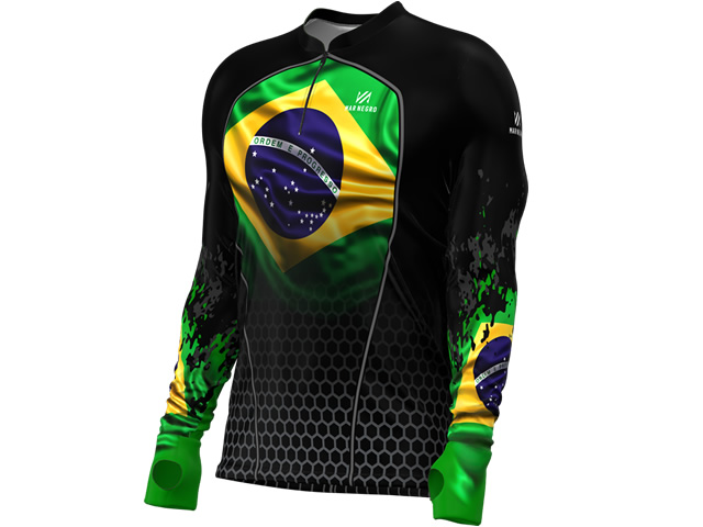 Camiseta Mar Negro 30150 Brasil 1 FPS 50+