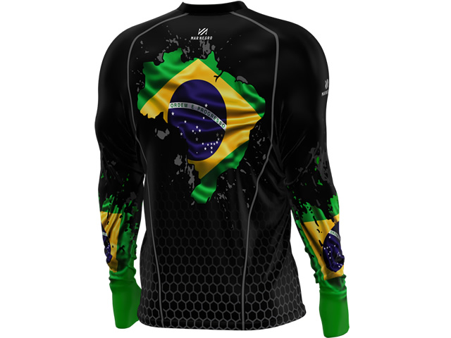 Camiseta Mar Negro 30150 Brasil 1 FPS 50+