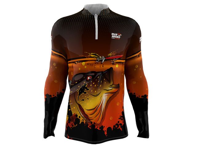 Camiseta Mar Negro 30150 Paca Açu FPS 50+