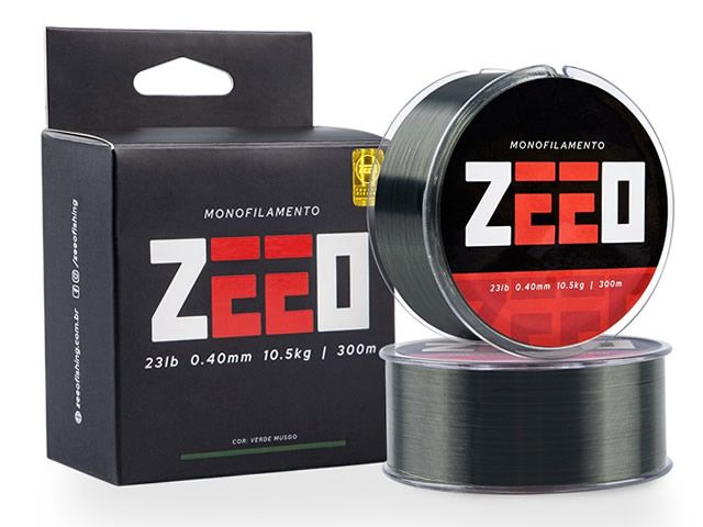 Linha ZEEO Monofilamento - 0,35mm 18Lbs 300m