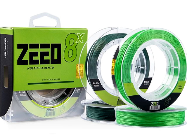 Linha ZEEO Multifilamento 8X - 150m