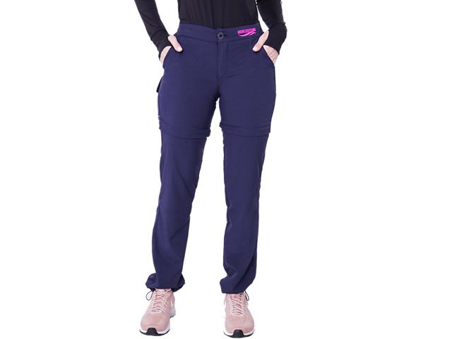 Calça Bermuda Feminina Mar Negro Fishing 49314 - Azul Marinho