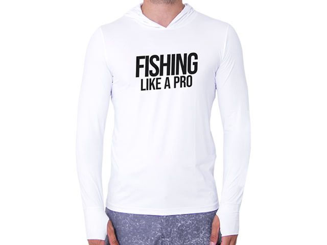 Camiseta Poliamida Mar Negro 30134 Branco - Com Capuz e Luvinha