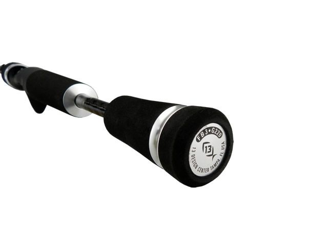 Vara 13 Fishing Fate Black FTB3CPB58MH1 12 - 20Lb 5`8 (1,73m) - Carretilha
