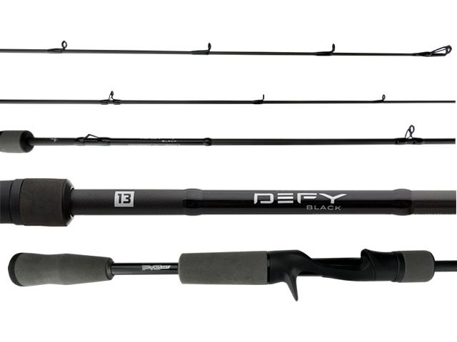 Vara 13 Fishing Defy Black DEFBCPB58H1 17 - 25Lb 5`8 (1,71m) - Carretilha -