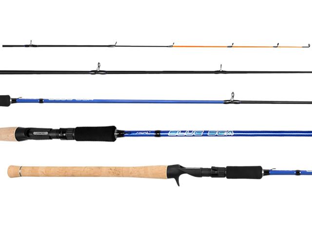 Vara Saint Plus Blue SEA - Carretilha (2 Partes)