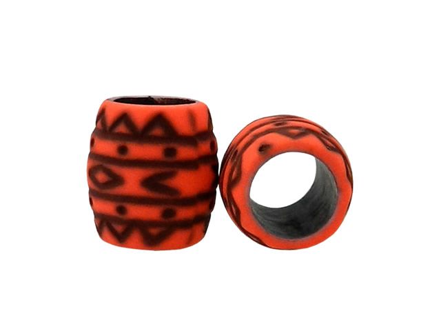 Miçanga Luminosa Tambor Grande Jr Pesca Vermelho - 1592
