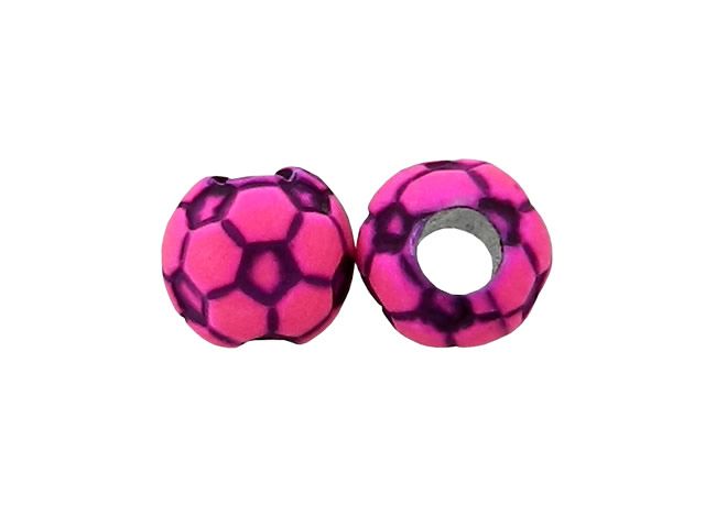 Miçanga Luminosa Bolinha de Futebol Jr Pesca Rosa - 1566