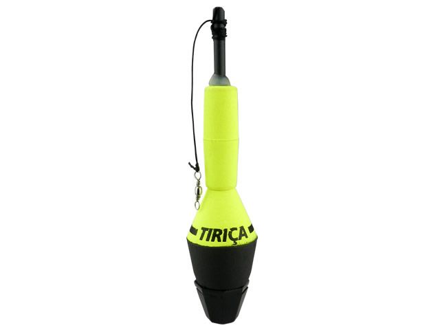 Boia de Arremesso Ecológica Tiriça c/ Lastro Encapsulado Jr Pesca 36gr 12cm - 638