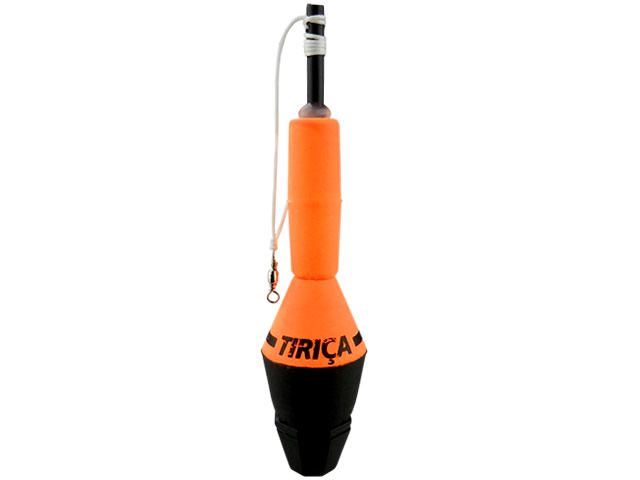 Boia de Arremesso Ecológica Tiriça c/ Lastro Encapsulado Jr Pesca 36gr 12cm - 641