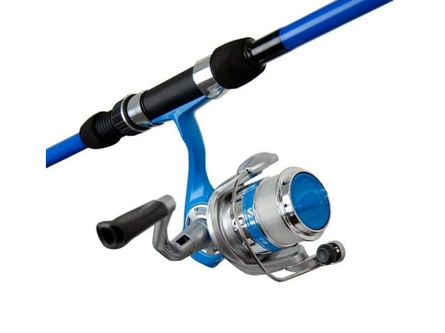 Kit Molinete Okuma Vibe 25 - com linha + Vara Okuma Vibe 25 602M 25Lb 6`0 (1,80m) - Molinete