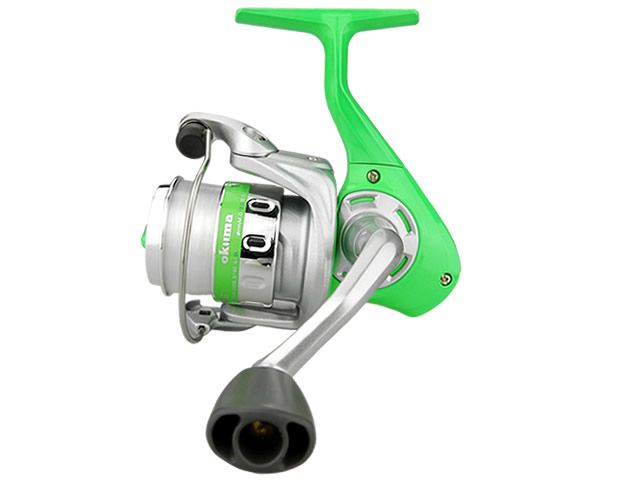 Kit Molinete Okuma Vibe 30 - com Linha + Vara Okuma Vibe 30 702M 30Lb 7`0 (2,10m) - Molinete Verde