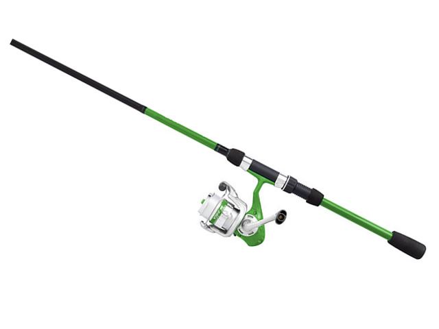 Kit Molinete Okuma Vibe 30 - com Linha + Vara Okuma Vibe 30 702M 30Lb 7`0 (2,10m) - Molinete Verde