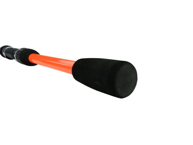 Kit Molinete Okuma Vibe 30 - com Linha + Vara Okuma Vibe 30 702M 30Lb 7`0 (2,10m) - Molinete Laranja