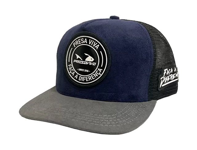 Boné Presa Viva Premium 08 - Azul Marinho