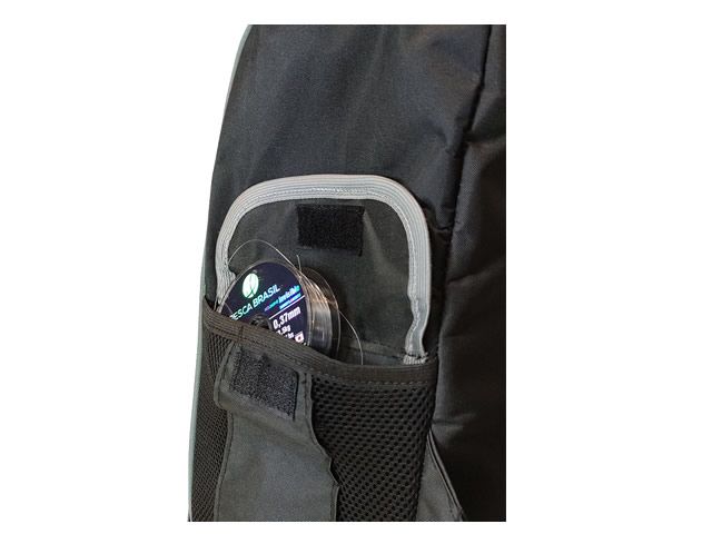 Mochila Pesca Brasil Colletion Fishing Bag com 3 Estojos