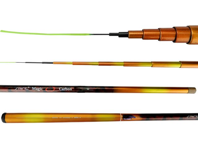 Vara Telescópica Saint Plus Magic Carbono30 5309 - 5,30m