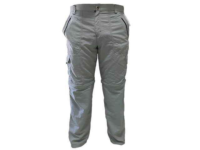 Calça Bermuda Presa Viva Cinza Claro com UV 50+