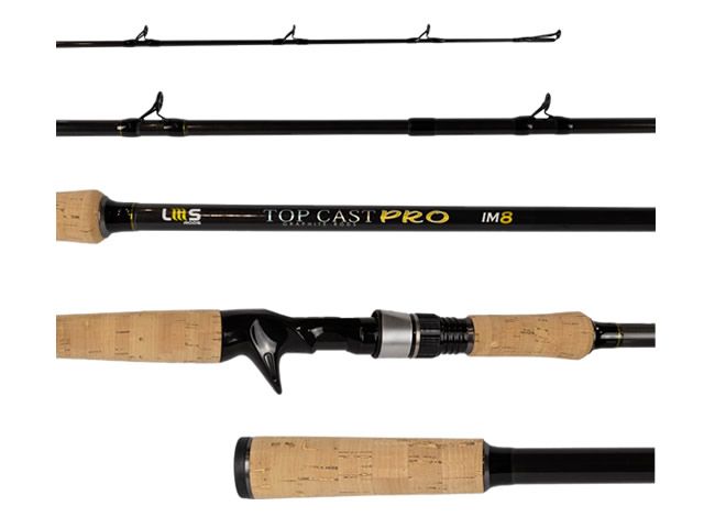 Vara Lumis Top-Cast Pro TCP80502XH 20-50Lb 8`0 (2,43m) - Carretilha