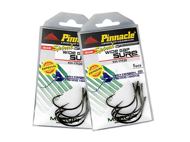 Anzol Pinnacle Wide Gap Sure Spiral KH-11130 C/ 5UN