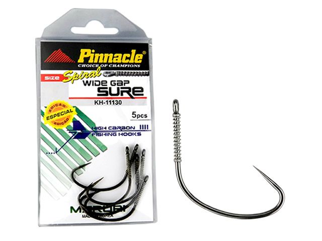 Anzol Pinnacle Wide Gap Sure Spiral KH-11130 C/ 5UN