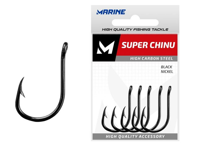 Anzol Marine Sports Super Chinu Strong 4X - Black