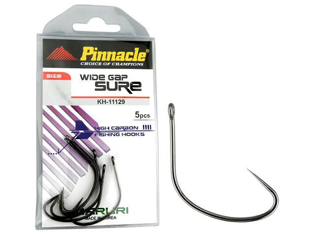 Anzol Pinnacle Wide Gap Sure KH-11129 - Sem Farpa C/5UN