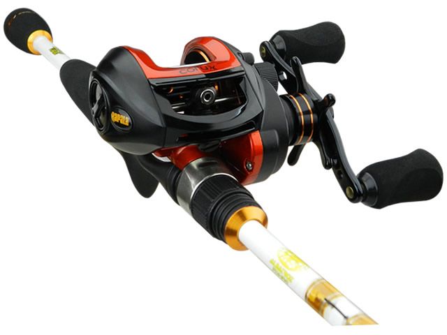 Kit Carretilha Rapala Corux 201 Maniv. Esquerda + Vara Albatroz Viper I C602 8-17Lb 6`0 (1,80m) - Carretilha