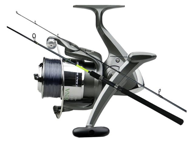 Kit Molinete Marine Sports Serena 5000 C/ Linha + Vara Saint Plus Maximum Carbon 601SP 30-60lb 6`0 (1,80m) - Molinete