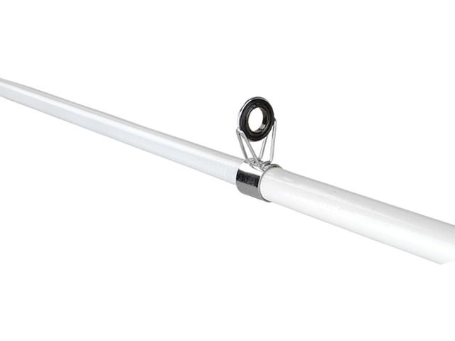 Kit Molinete Albatroz WP1000 White C/ linha + Vara Telescópica Albatroz com Passadores - Smart 1505