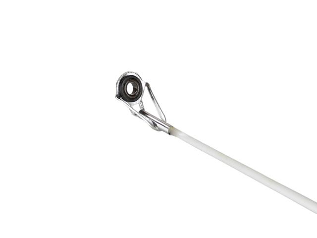 Kit Molinete Albatroz WP1000 White C/ linha + Vara Telescópica Albatroz com Passadores - Smart 1505