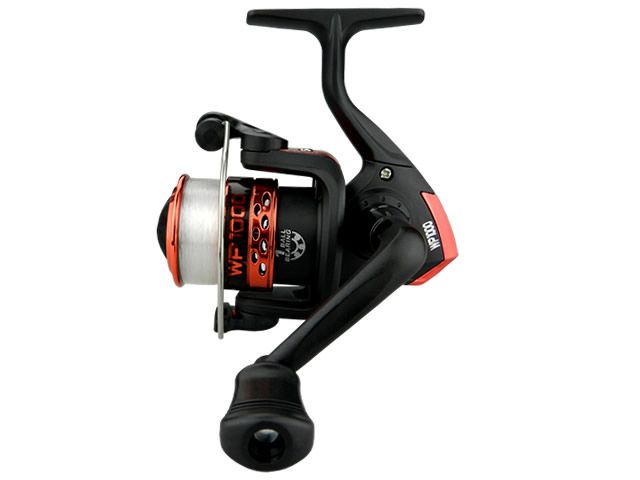 Kit Molinete Albatroz WP1000 Red C/ Linha + Vara Telescópica Albatroz com Passadores - Smart 1505