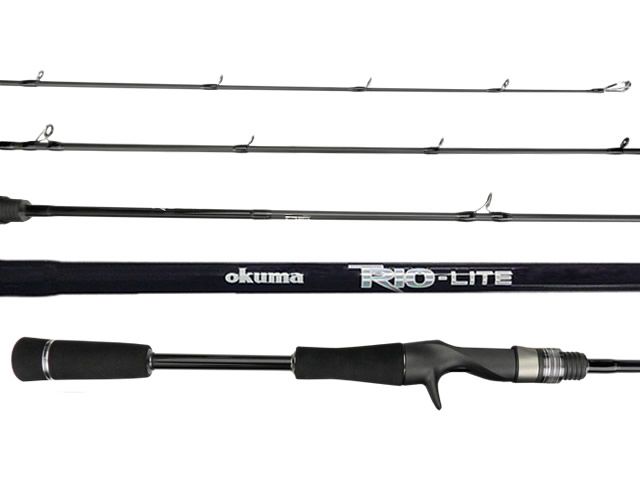 Vara Okuma Trio-Lite TL-C-541M 8-17Lb 5`4 (1,62m) - Carretilha