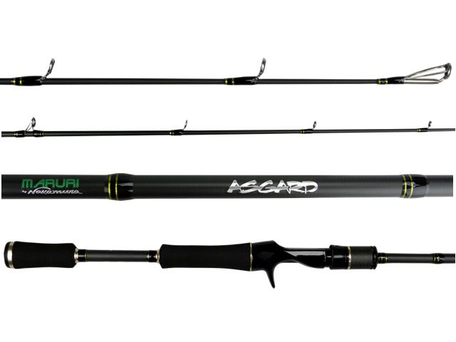 Vara Asgard Maruri By Nakamura C661XH-F 12-25Lb 6`6 (1,98m) - Carretilha