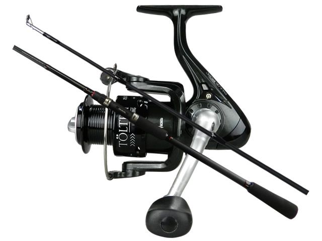 Kit Molinete Blue Fox Tolten 3000 + Vara Daiwa StrikeForce SFS602MHRS-BR 8 - 17Lb 6`0 (1,80m) - Molinete