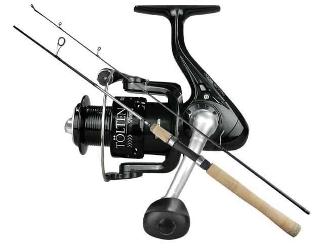 Kit Molinete Blue Fox Tolten 3000 + Vara Rapala Ricton RART56SMH 10-20Lb 5`6 (1,68m) - Molinete