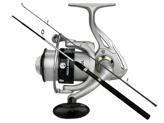 Kit Combo MaxPower - Molinete 4000 + Vara Millenium 20-30Lb 1,80m