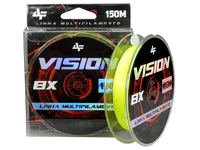Linha Multifilamento Albatroz Vision 8X - 150m - Yellow