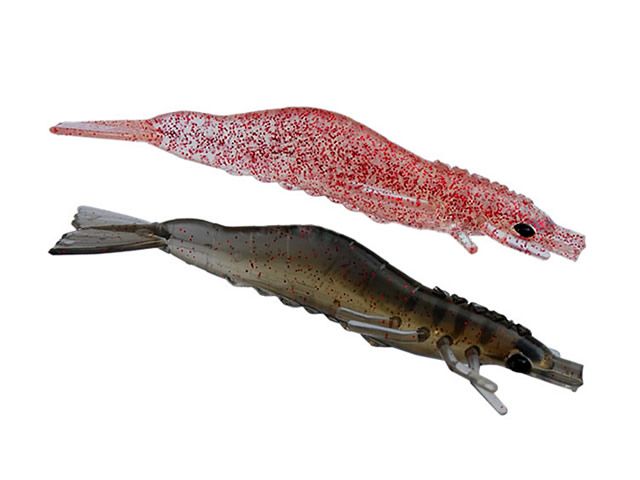 Isca Zagaia Camarão Soft Bait M