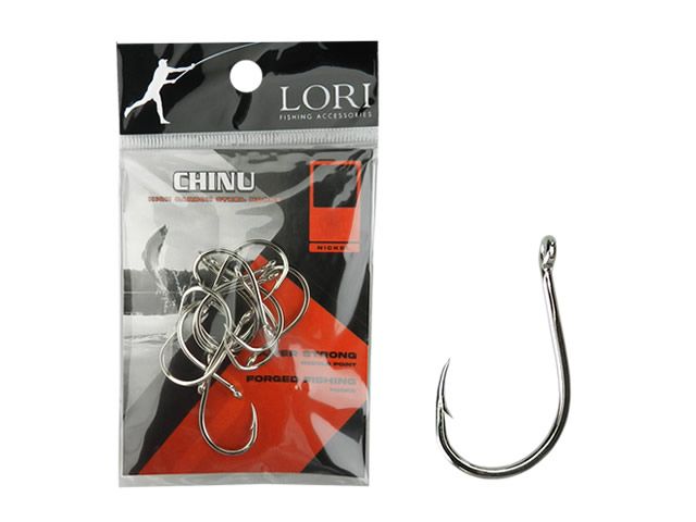 Anzol Lori Chinu Nickel - C/ 12 Unidades