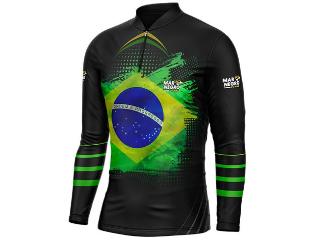 Camiseta Mar Negro 30145 Brasil FPS 50+