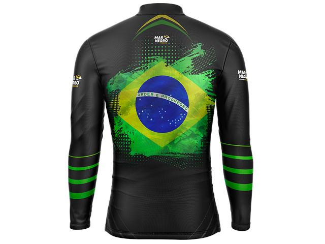 Camiseta Mar Negro 30145 Brasil FPS 50+