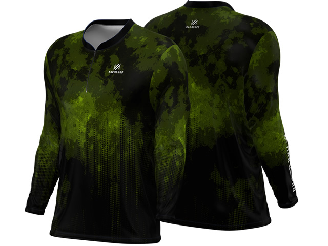 Camiseta Mar Negro 30145 - Estonada Verde FPS 50+