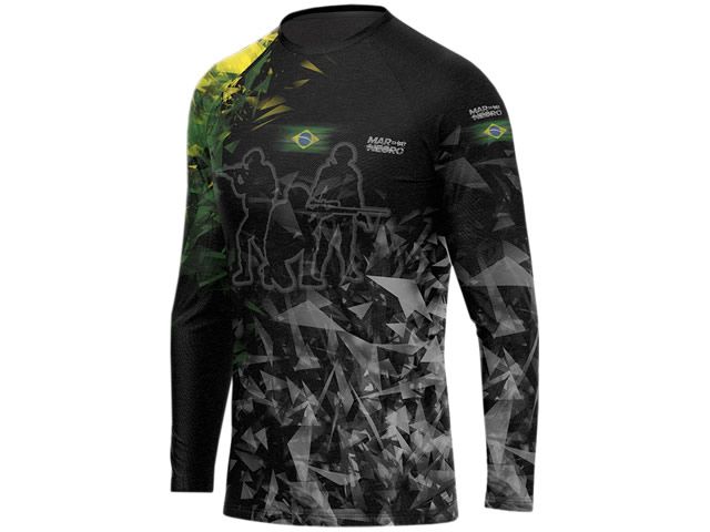 Camiseta Mar Negro 30148 Hunter Shot FPS 50+