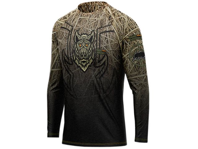 Camiseta Mar Negro 30148 Hunter Javali FPS 50+