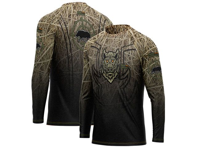 Camiseta Mar Negro 30148 Hunter Javali FPS 50+