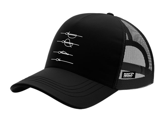 Boné Mar Negro Fishing 30215 - Nó Preto