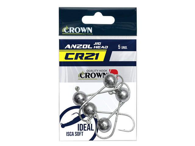 Anzol Jig Head Crown CR21 9gr - C/5UN