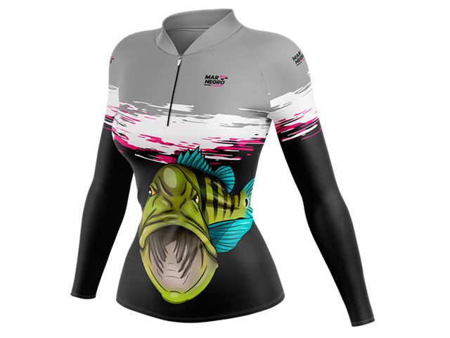 Camiseta Feminina Mar Negro 49429 - Tucunaré Azul 1