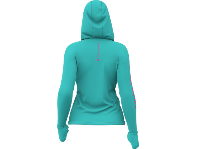 Camiseta Feminina Poliamida Mar Negro 49430 - Azul Bebê